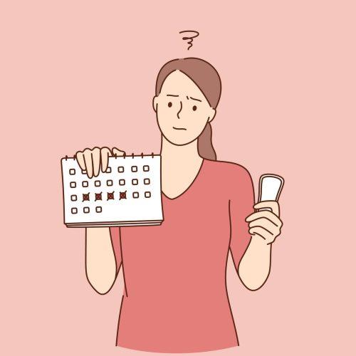 menstruační kalendář
